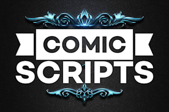 write you a captivating comic, webtoon, manga, anime, or manhwa script