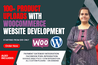 upload unique products on woo commerce and shopify