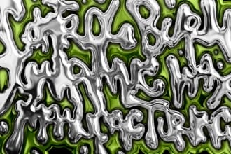 make a unique chrome streetwear font