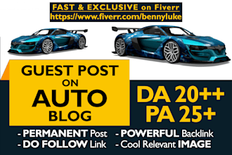 submit a guest post on the quality auto blog