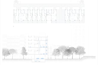 draw on autocad your plans, sections and facade