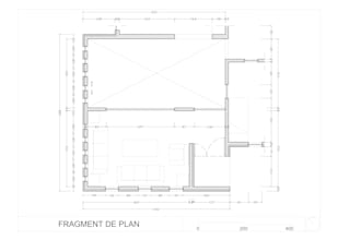 draw on autocad your plans, sections and facade
