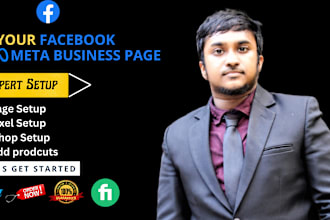 set up your facebook meta business page  a to z with pixel
