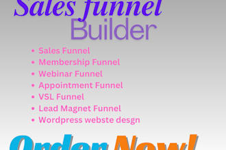 wordpress website redesign wordpress gohighlevel funnel wordpress sales funnel