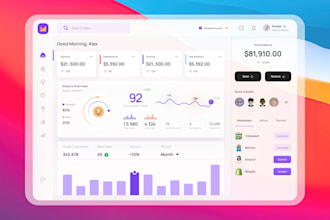 design clean and modern saas dashboard designs saas UX UI design web app design