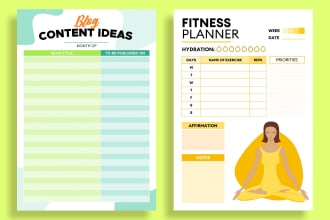 create custom digital planners for etsy