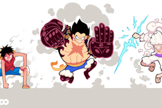 draw banner, loading screen, thumbnail, illustration for you