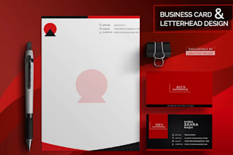 design stunning business cards and letterheads