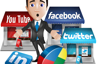 do social media marketing with 410,564 real people