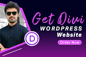 be an expert for divi website, divi builder, and divi theme