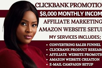 boost clickbank affiliate sales, amazon website affiliate marketing sales funnel