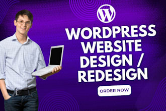 build or rebuild wordpress website and wordpress website development