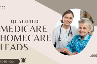 home care leads medicare leads health care website  home care website