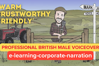 record professional e learning corporate narration voiceover