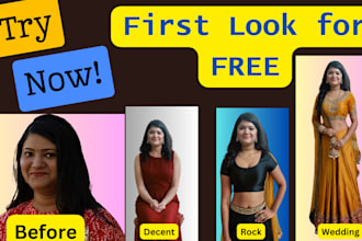 do make over, provide best looking hair style and clothes