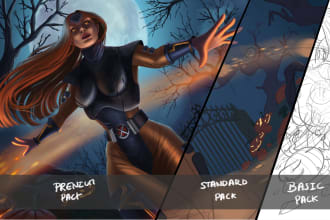 do a professional illustration for you