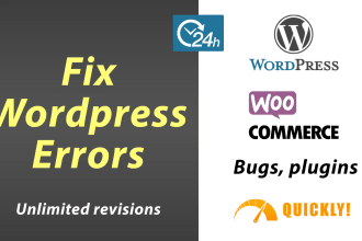 fix any wordpress issues or customization and php bugs