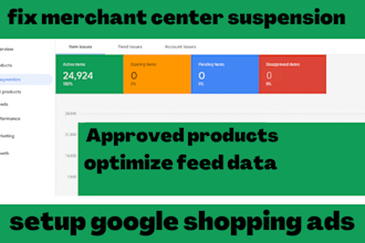 setup google shopping ads fix merchant suspension