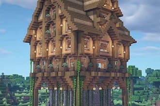 build anything for you in minecraft bedrock or java