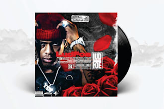 design a professional hip hop album, single or mixtape cover artwork