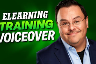 record a professional elearning and training voice over