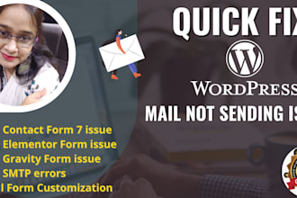 fix form not sending mails errors