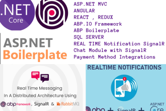 help you build single page application in asp net core