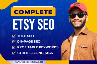 do etsy seo listing with title tags for etsy shop promotion