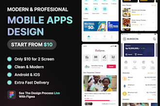 design mobile app ui ux design super fast