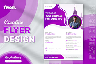 design business flyers or leaflet