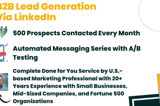do b2b lead generation on linkedin
