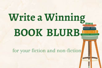 write a bestselling book blurb