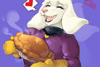 draw your beautiful fursona