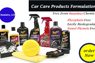 provide formulations for car care products