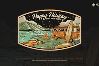 make vintage retro outdoor design for t shirt or logo