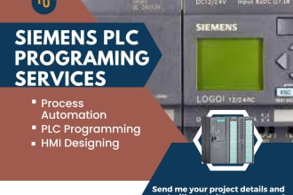 do siemens plc programming and design hmi for the process using tia portal