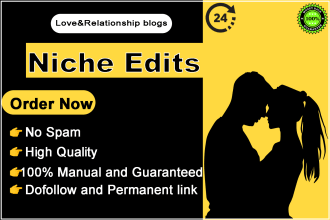 provide guest post niche edit on fashion, beauty, lifestyle blogs