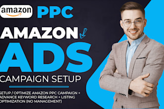 handle your amazon sponsored ads, amazon ppc, and amazon ads campaign