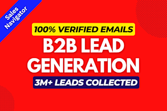 do targeted b2b lead generation, linkedin leads automation for any industry
