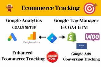 setup enhanced ecommerce tracking using GTM for ga,ga4 in shopify woocommerce