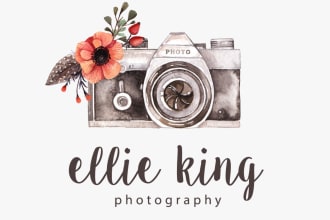 do high quality a camera logo within 20 hours
