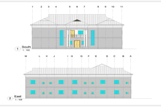 design 2d and 3d building plans with autocad and revit