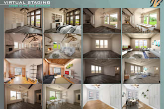do virtual staging, quick renovation