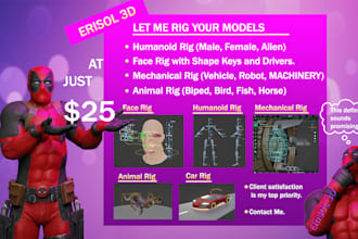 rig and animate your 3d models in blender
