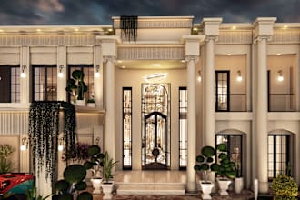 be your professional freelance architect for 2d planning and 3d modeling