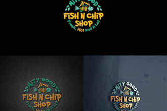 design a typography logo and t shirt design