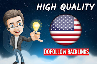 build premium quality dofollow USA backlinks for local seo