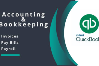 do bookkeeping in quickbooks online and bank reconciliation