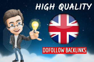 build premium quality dofollow UK backlinks for local seo