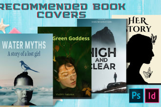 design colorful amazon KDP book and e book covers